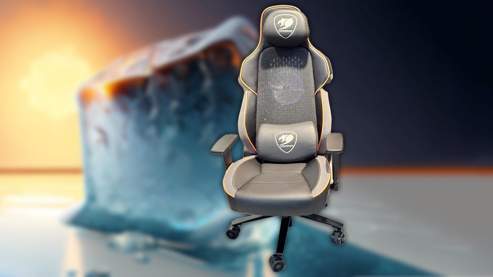 Cougar NxSys AERO Gaming Chair is equipped with RGB fan so you can game  without breaking a sweat - Yanko Design in 2023