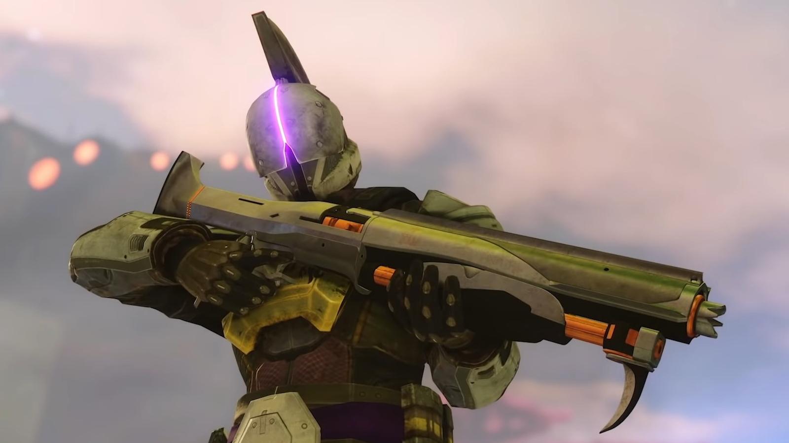 Season of Dawn titan with shotgun in Destiny 2.