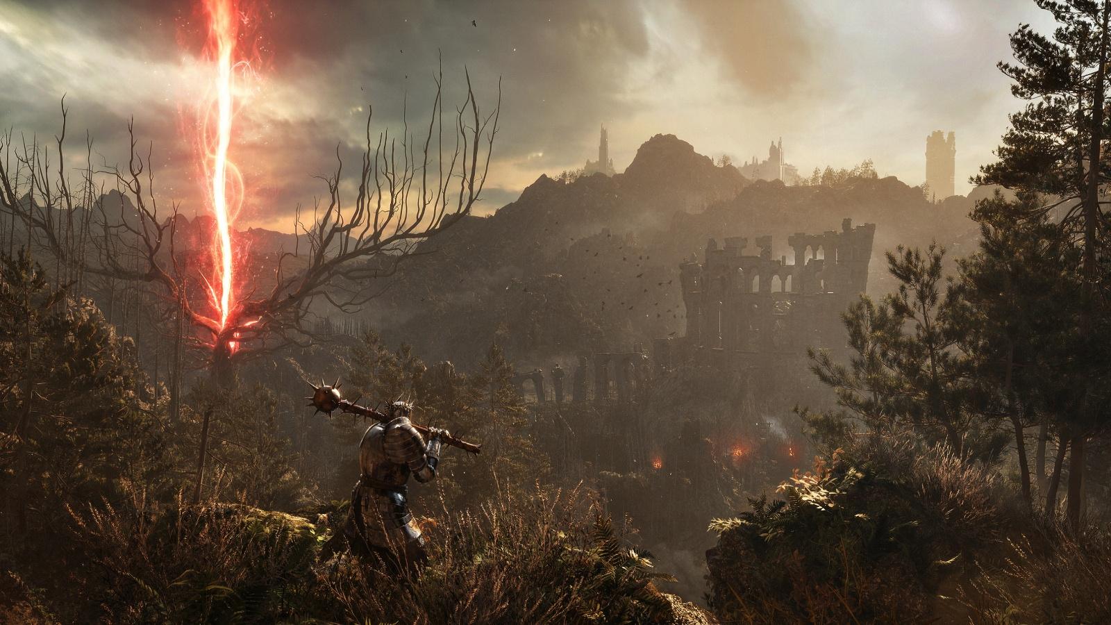 A screenshot from the game Lords of the Fallen