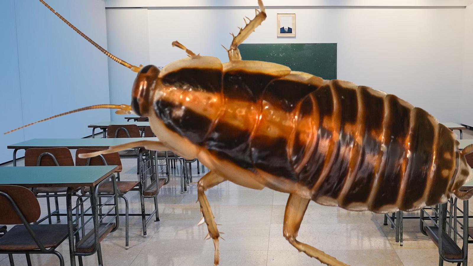 Teacher exposes cockroach infestation in middle school classroom on TikTok